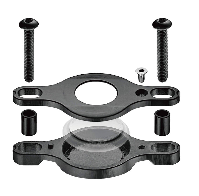 Katana air tag holder for saddle bottle cage