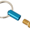 Katana key ring with valve adapter