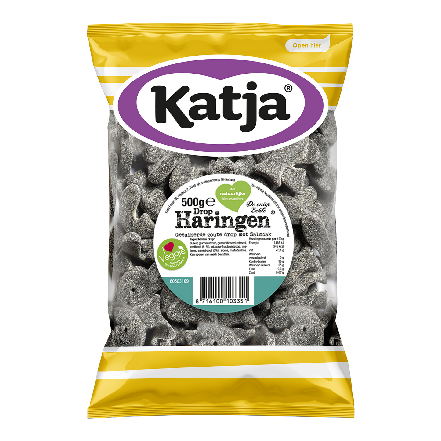 Pinzas de regaliz Katja (6kg)