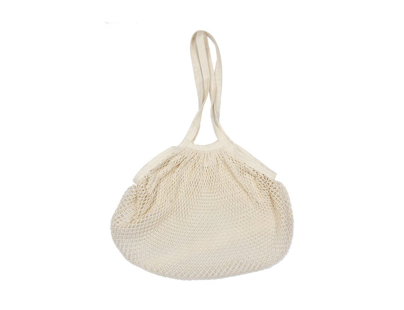 ¡Ah! ¡Mesa! Bolsa de compras algodón palancas largas blancas