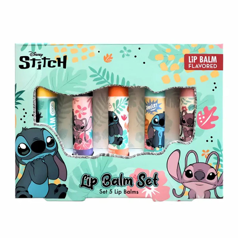 Stitch disney lipbalm set 5st.
