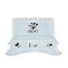 Keeeper opstapje kids lichtblauw mickey minnie mouse 40 x 37 x 21 cm