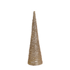 Cono LED oro 40 LED 78cm