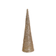Cono LED dorado 40 LEDs 78cm