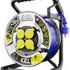 Enzo kel kabelhaspel prof h07bq-f 3x2,5qmm 40m blauw - 1167340