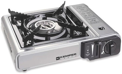 Fornello a gas portatile Enzo Kemper - ideale per kit di emergenza - 73647
