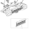 Thule 2a+2b 52598 number plate clips