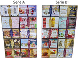 Kerstkaarten 10 stuks in showdoos met enveloppen abc - afbeelding 1