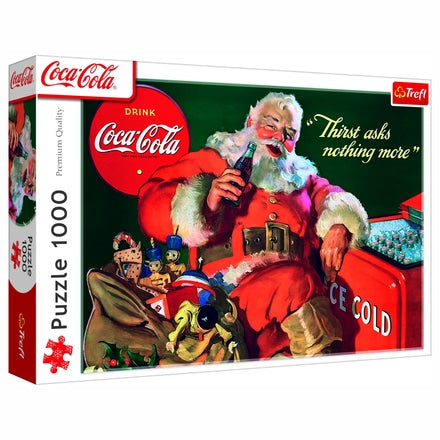 Intro Trefl puzzle Coca-Cola Regalos de Navidad 1000 piezas