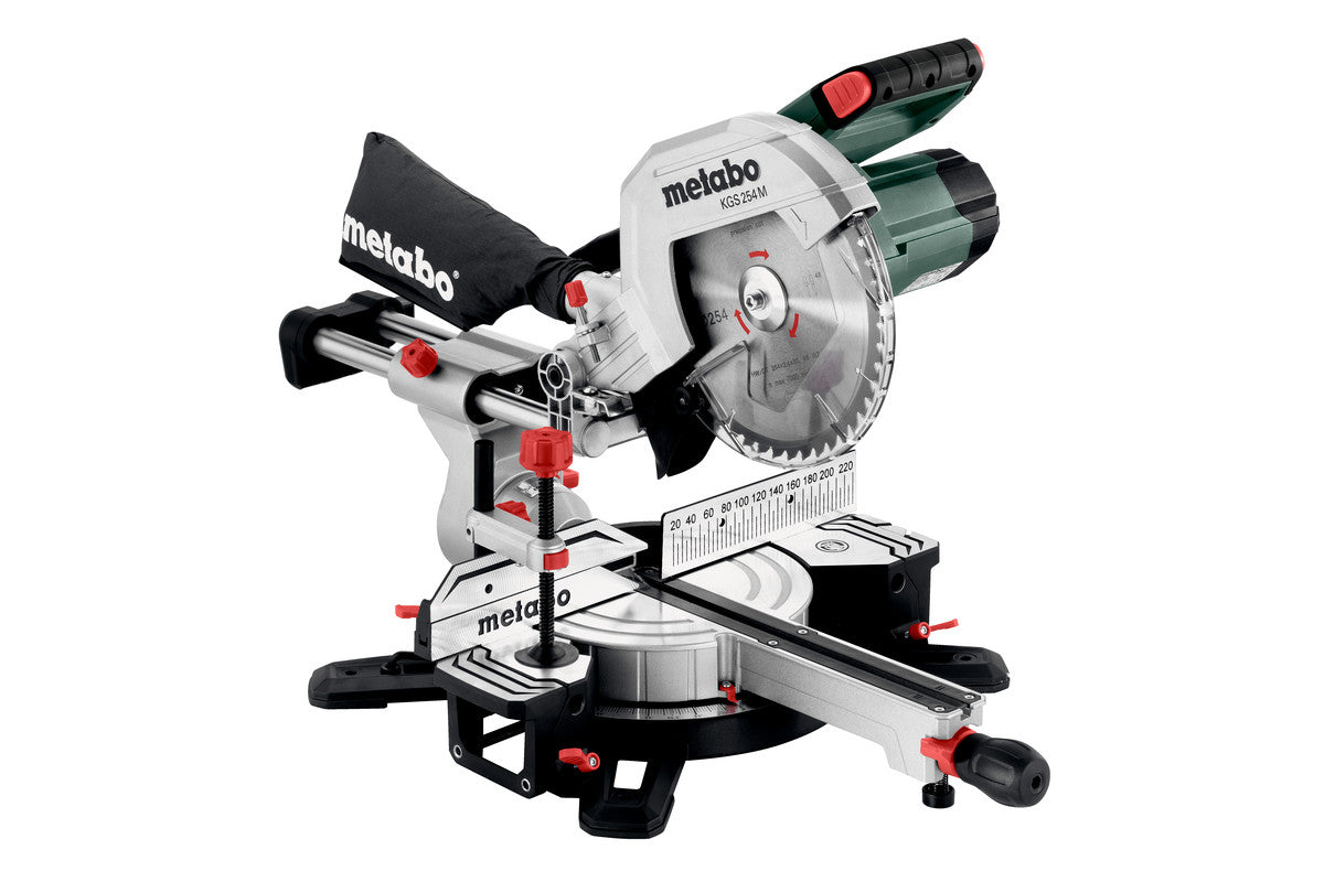 Sega trasversale Metabo kg 254 m con funzione di tiro | ultimo modello: 613254000