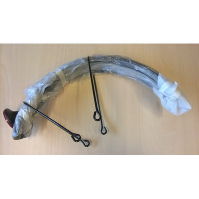 guardabarros trasero kickbike freeride negro