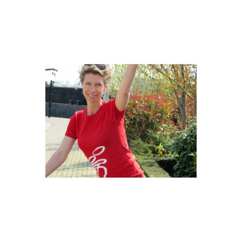 kickbike red t-shirt size s