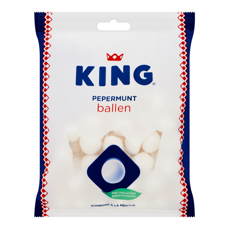 Busta di palline di menta piperita King (12x 250gr)