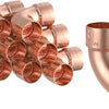 Curva Kirchhoff in rame 90°, nuda, 18 mm, 1 presa, (5001a) (10x) - 989028655