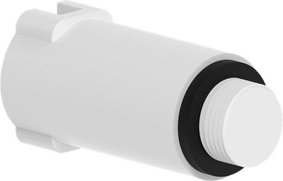 Tapón de construcción de plástico Kirchhoff, blanco, 3 8 , no resistente a la presión - 98913100