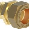 Pezzo di transizione Kirchhoff in ottone, grezzo, 18 mm x 1 2 et, raccordo a fascetta per tubo in rame - 989457617