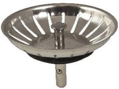 Filtro de repuesto Kirchhoff, acero inoxidable, ø 81 mm para válvula de cesta ø 114 mm, con bola - 98835640