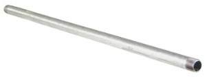 Kirchhoff smeedijzeren pijpnippel, verzinkt, 3 4 x 1500 mm, (23) - 989824255