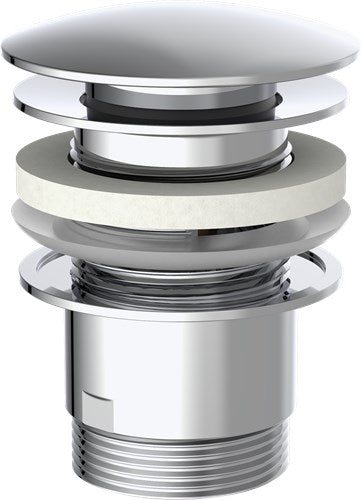 Desagüe universal para lavabo Kirchhoff, emergente 1 1 4 (5 4 ) | cromo - 98807330