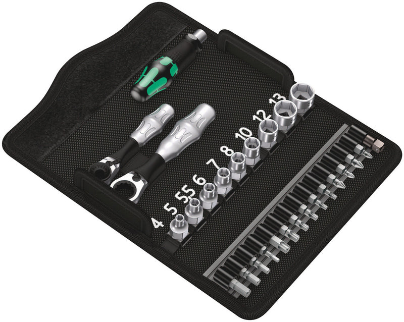Wera kraftform kompakt zyklop mini 2 set gereedschapsset (2 zyklop bitratels, 1 4 )