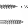 Vite Connex tx 3,5x25 500pz a2 - kk3263525