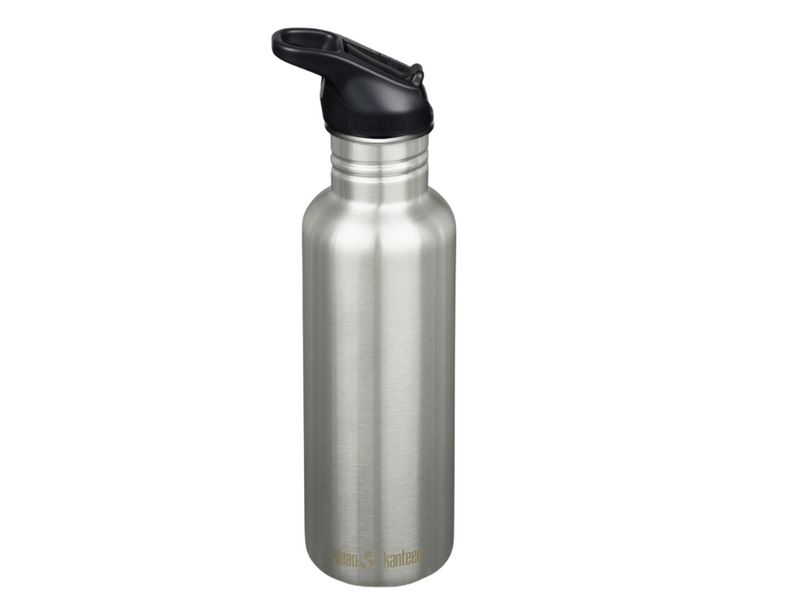 KLEAN KANTEEN BEINKING BOTCHE - Classico - Sportdop con flip - inossidabile spazzolato - 800 ml