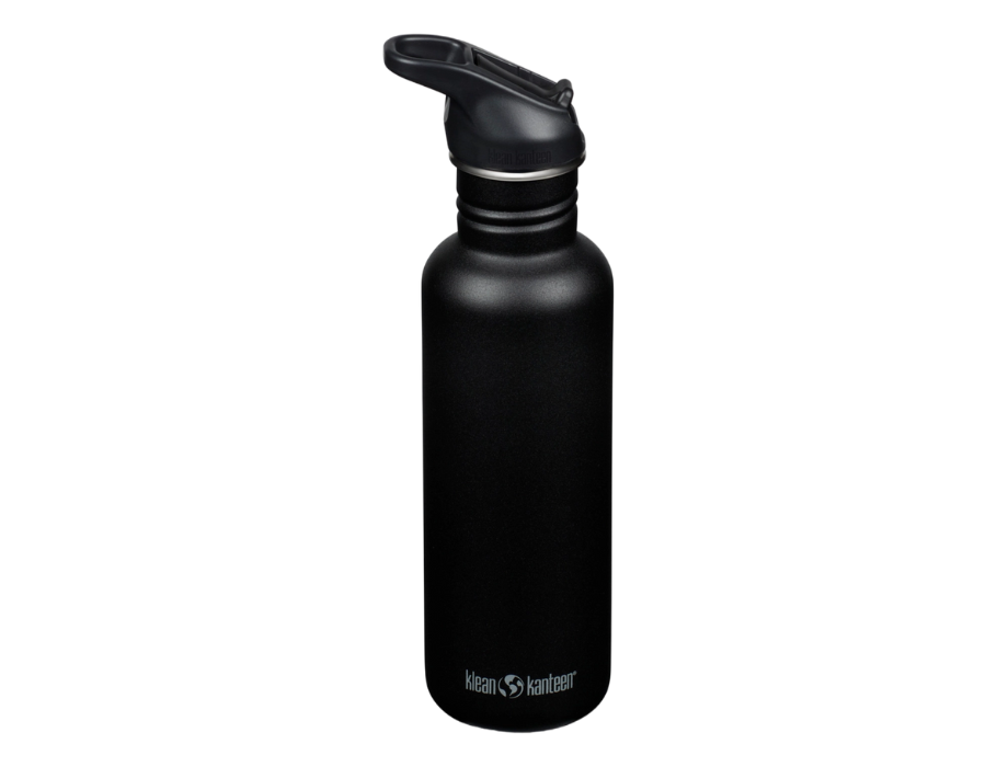 KLEAN KANTEEN BEINKING BOTCHE - Classico - Capo sportivo con Flip - Nero - 800 ml
