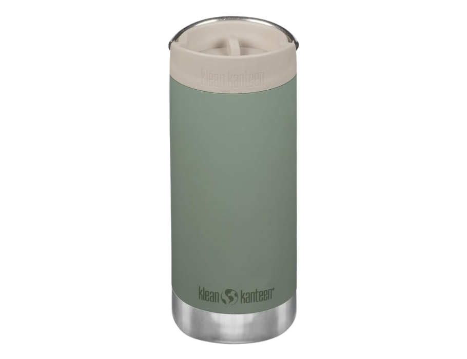 Klean Kanteen ThermoSfless - Atinte - 355 ml (12 oz) - con parada de café - verde