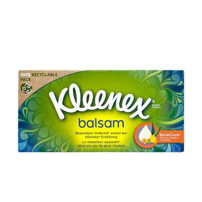 Kleenex pañuelos bálsamo 56 piezas