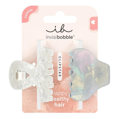 Invisibobble clipstar gelo perlato 2pz.