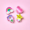 Invisibobble clipstar bambini mondo felice 4 pezzi.