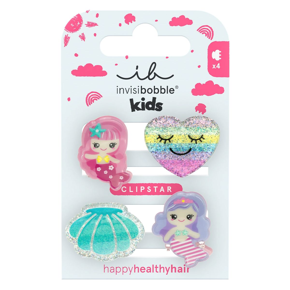 Invisibobble clipstar kids sirena sueño 4uds.