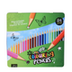 Lápices de colores en lata 24 piezas.