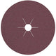 Disco abrasivo Klingspor | D. 125mm grana 24 | per legno metallo | corindone | 25 pezzi - 11010 11010