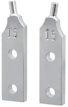 Knipex 1 par de puntas de repuesto para 44 10 j5 - 4419j5