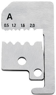 Knipex 1 paio di coltelli di ricambio per 12 11 180 coltelli affilati di precisione 180 mm - 1219180