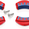 Knipex 2 pares de insertos de plástico 2c | para 81 11 250 81 13 250 - 81 19 250 v02