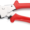 Forbici a incudine Knipex | Lunghezza 200 mm | rivestito in plastica | cromato - 94 55 200