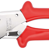 Forbici a incudine Knipex | Lunghezza 200 mm | rivestito in plastica | cromato - 94 55 200