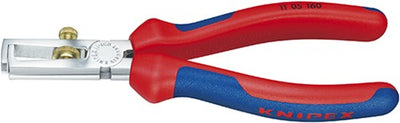 Pinza spelafili Knipex cromata con manici multicomponente 160 mm - 1105160