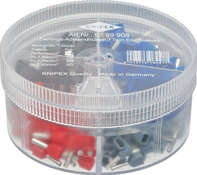 Scatola assortimento Knipex | 200 pezzi 2 x 0,75 | 1 pezzo - 97 99 908 - 97 99 908