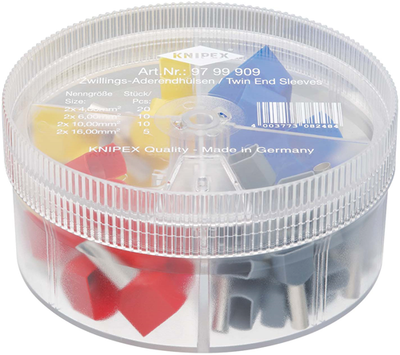 Cassette assortimento Knipex con puntali spelati | 4 pezzi - 97 99 909
