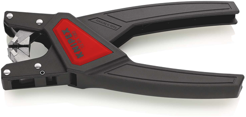 Alicate pelacables automático Knipex para cables planos | longitud 180 mm - 12 64 180