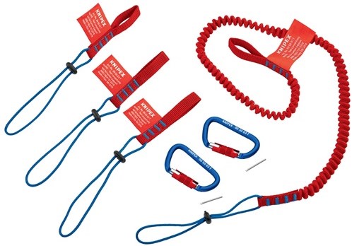 Set sistema di sicurezza Knipex | 6 pezzi | 1 pezzo - 00 50 04 t nero - 00 50 04 t nero