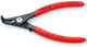 Pinza per anelli di sicurezza Knipex esterna n. curvo - 49 41 a11 - 4941a11