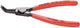 Alicate para arandelas Knipex a32 45° ø40-100 ext