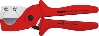 Cortatubos Knipex 90 25 185 sb para tubos compuestos de plástico | de plástico | con fibra óptica más alejada - 90 25 185 sb