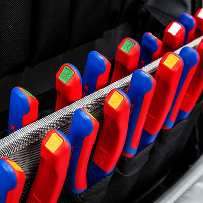 Knipex colorcode clips anthracite | 10 pieces - 00 61 10 approx