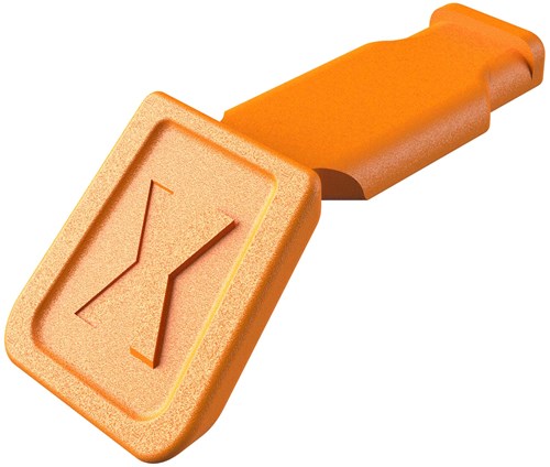 Clip Knipex colorcode arancione | 10 pezzi - 00 61 10 co
