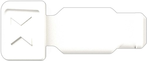 Clip Knipex colorcode bianche | 10 pezzi - 00 61 10 cw